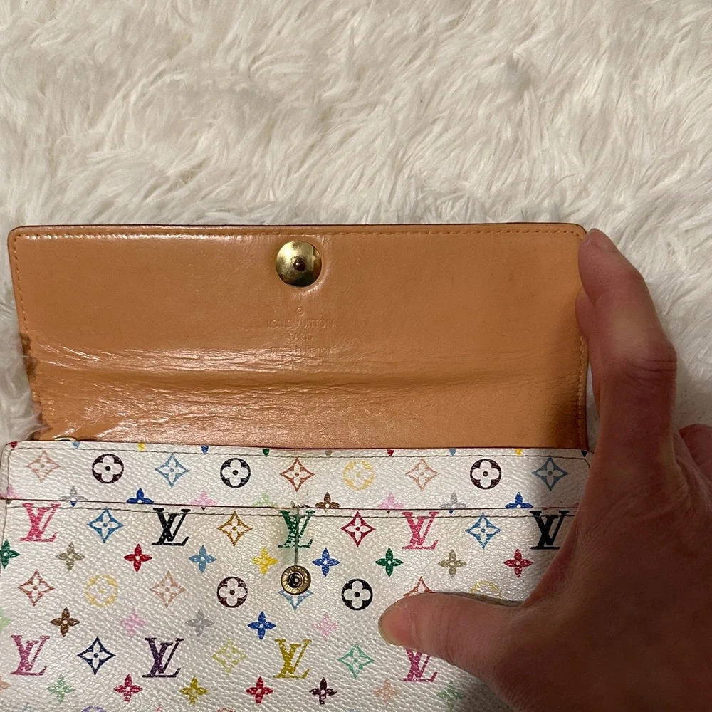 Louis Vuitton Colorful Monogram Wallet - Picture 9 of 16